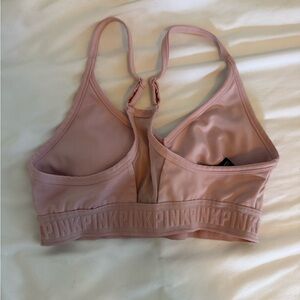 Pink Sports Bra